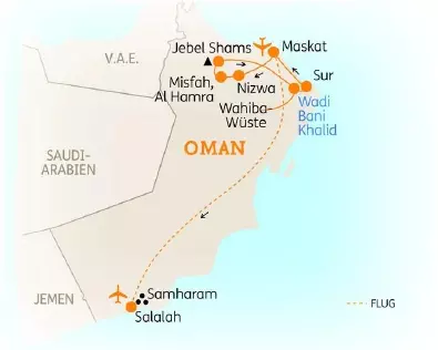 - Höhepunkte Oman